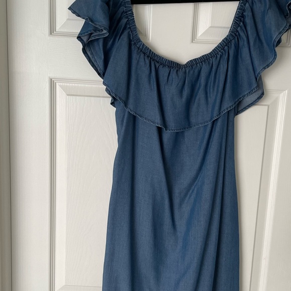 TOMMY BAHAMA CHAMBRAY DRESS. SIZE SMALL 💙 - Picture 3 of 5